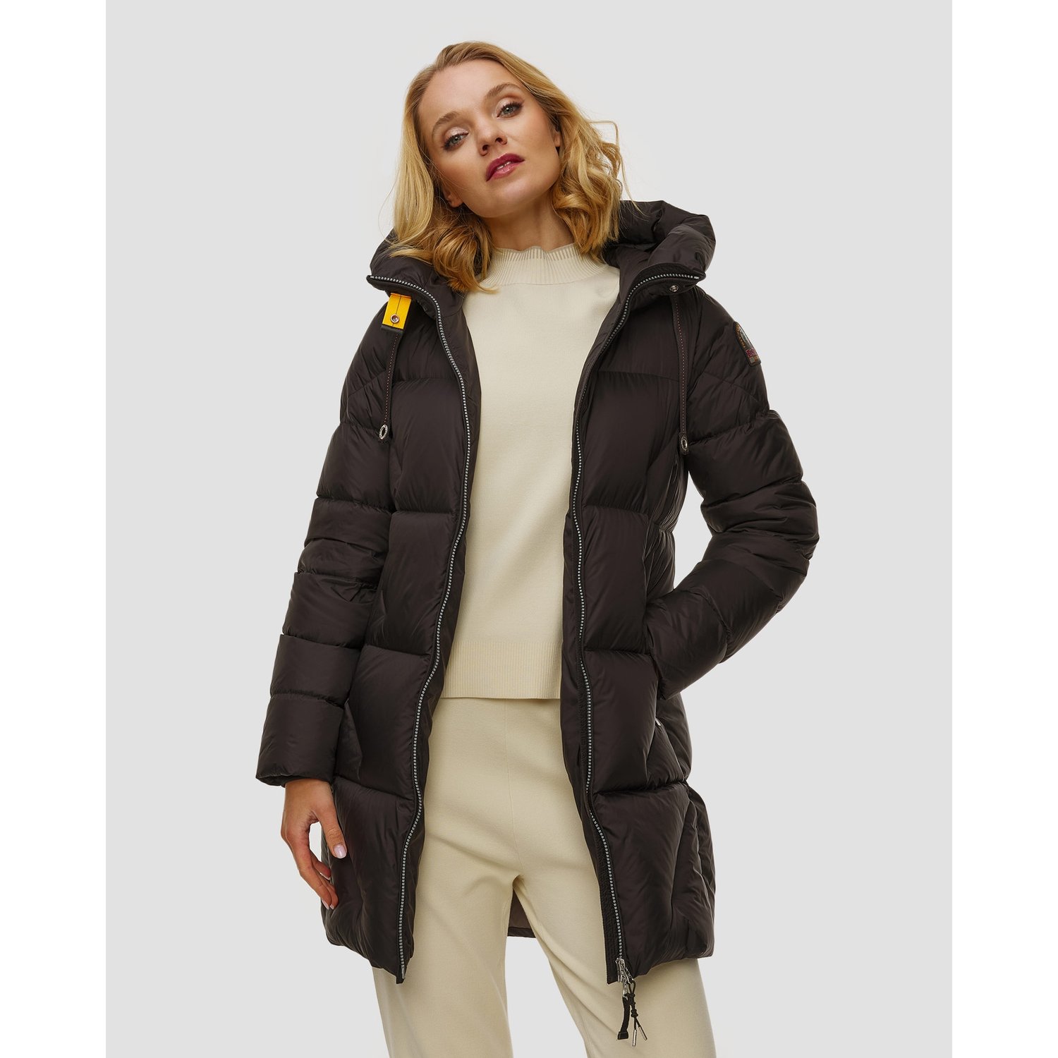 Czarna Kurtka Puchowa Damska Parajumpers Janet