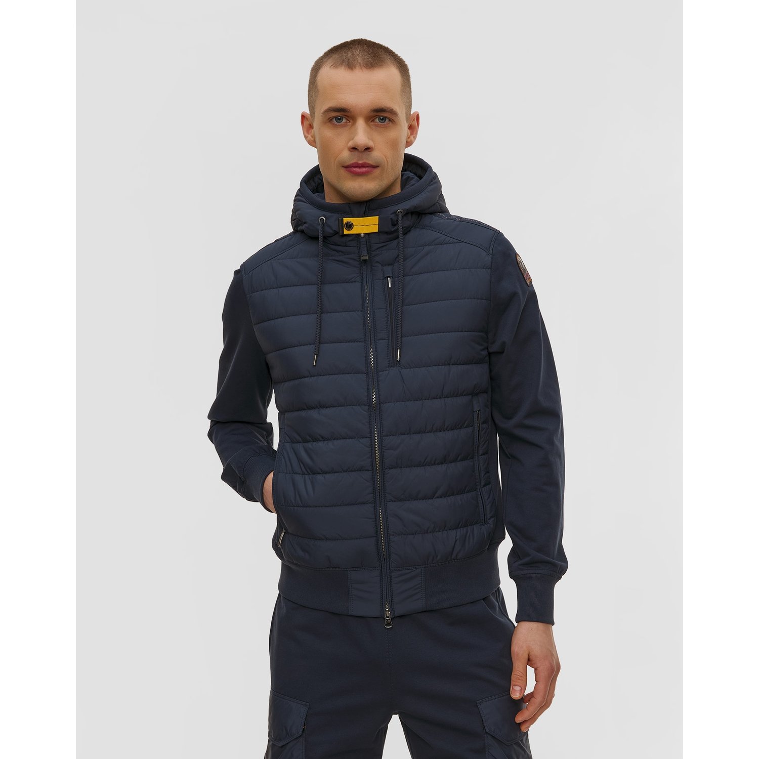 Granatowa Kurtka Męska Parajumpers Ivor