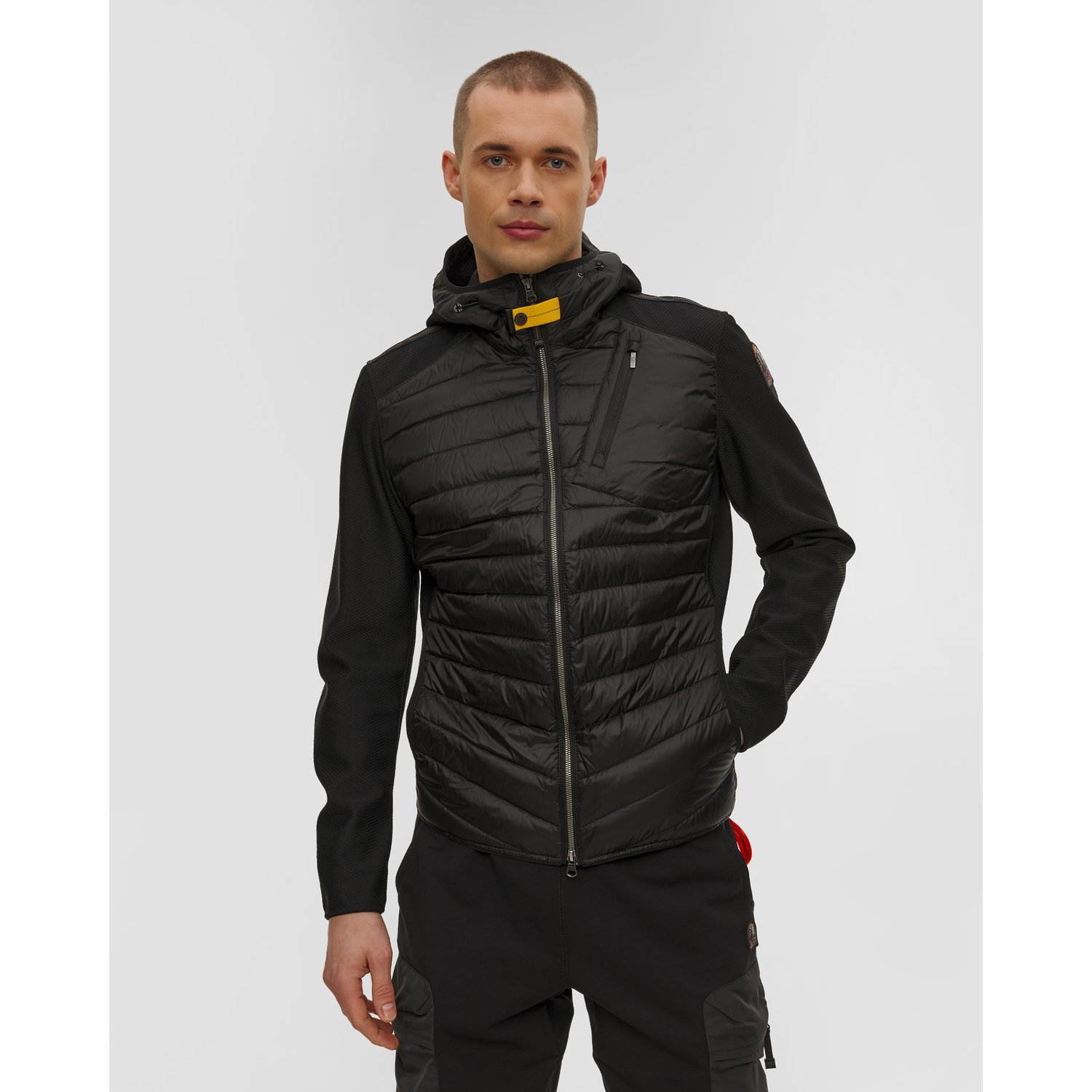 Czarna Kurtka Męska Parajumpers Nolan