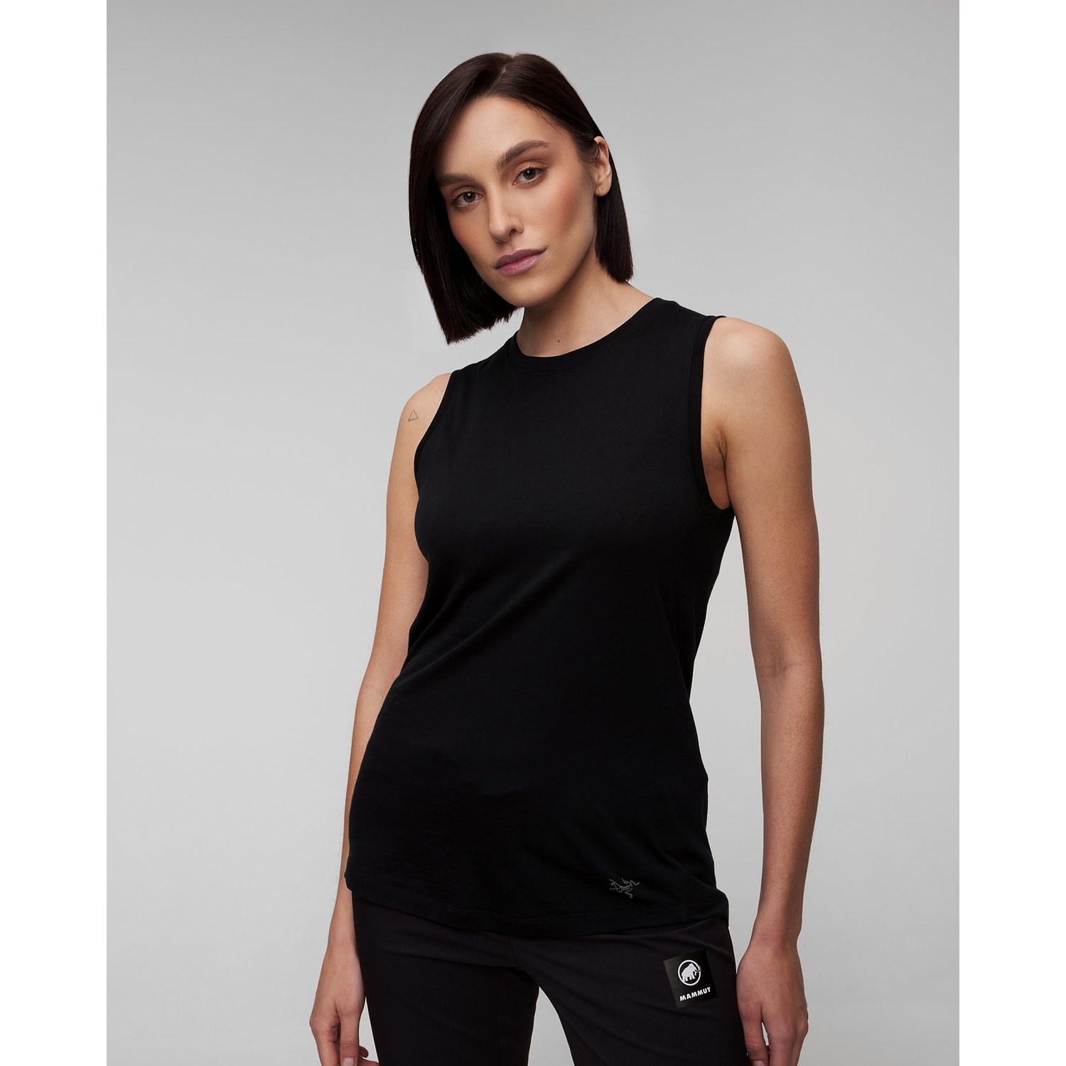 Czarny Tank Top Damski Arcteryx Lana Mw Tank W
