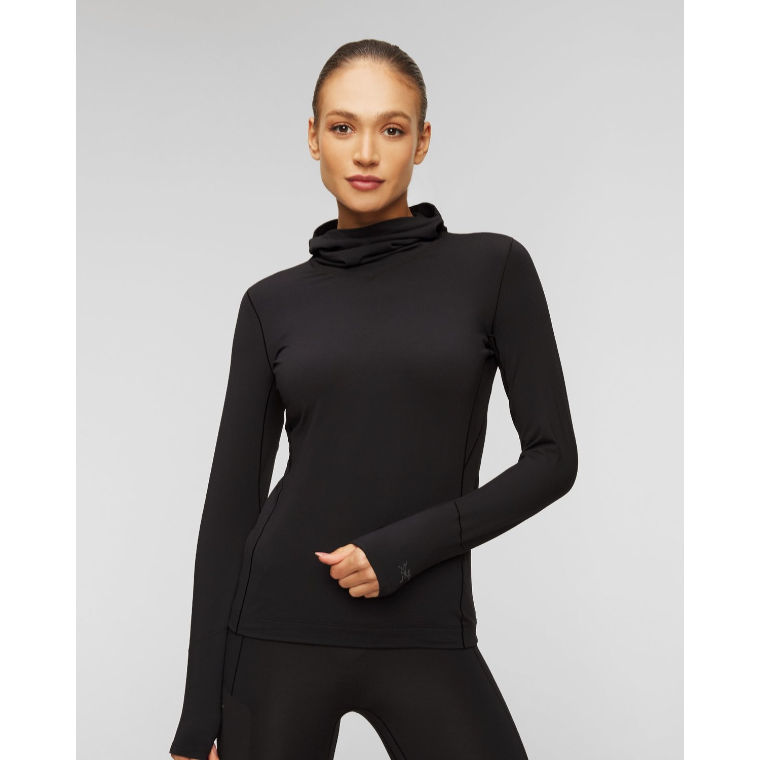 Czarna Bluza Damska Arcteryx Rho