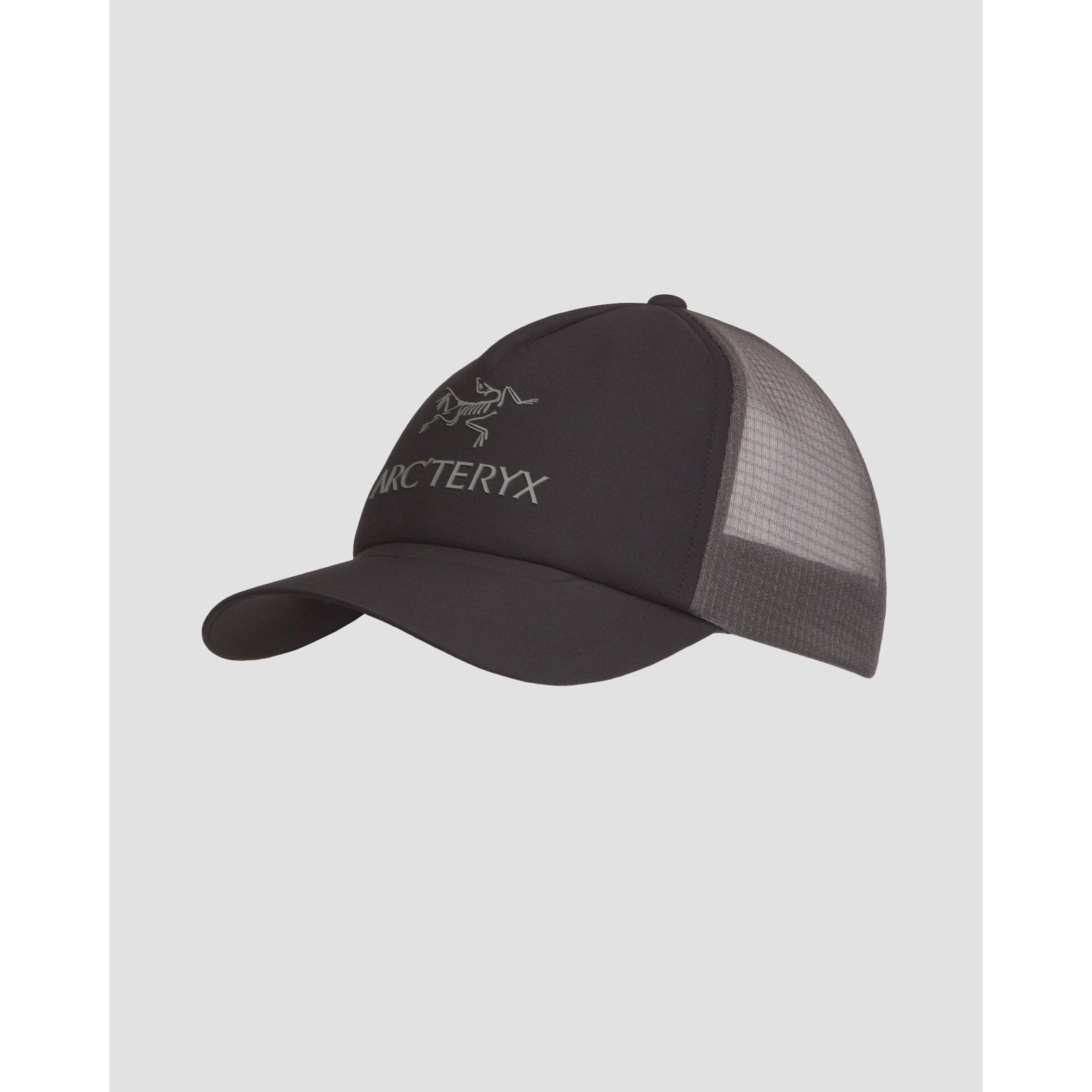 Czarna Czapka Z Daszkiem Arcteryx Bird Word Trucker Curved