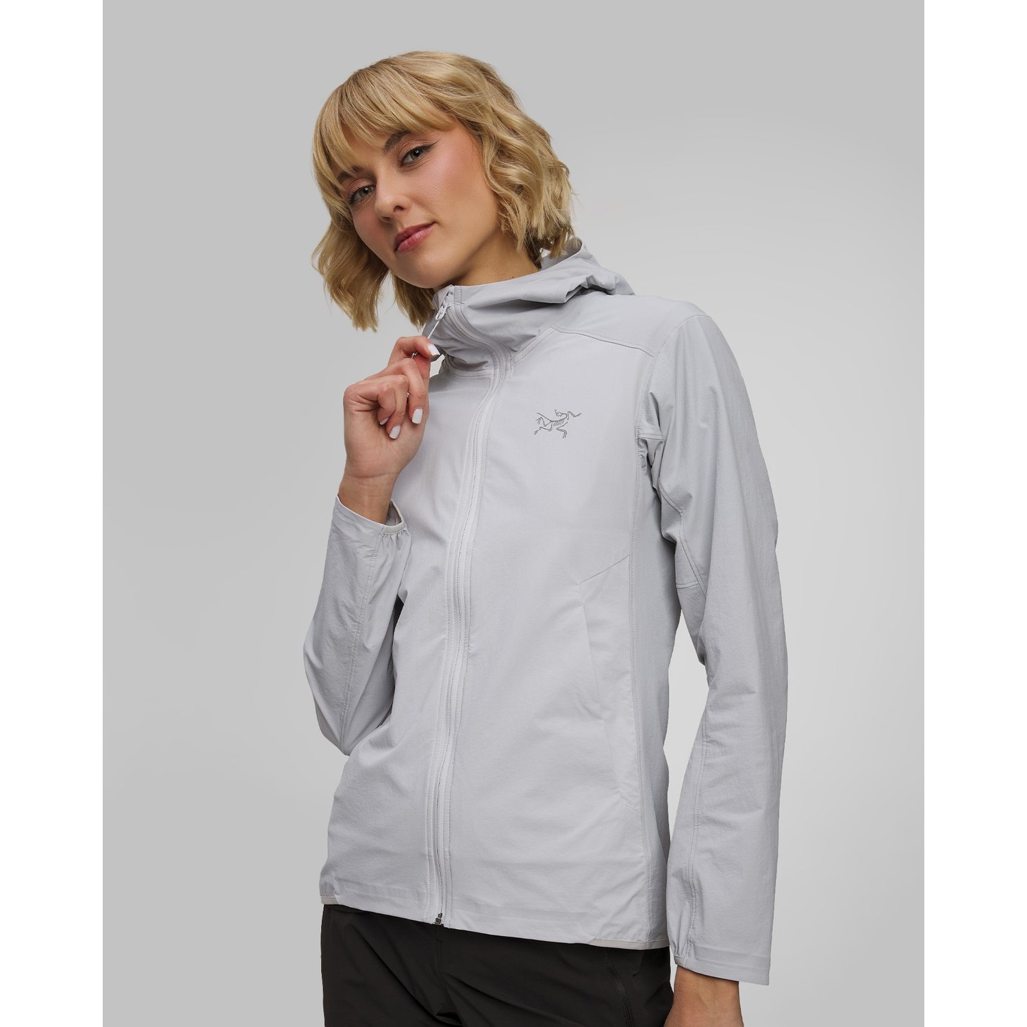 Kurtka Softshellowa Damska Arcteryx Gamma Lightweight Hoody W Szara