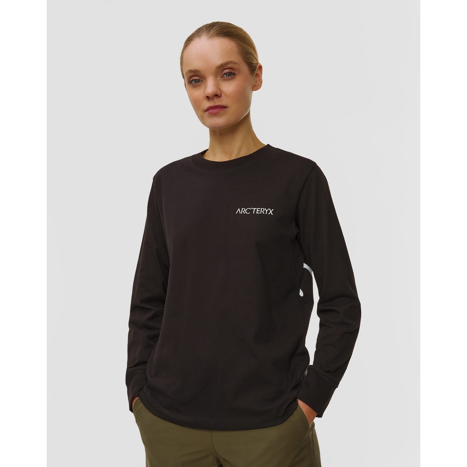 Longsleeve Damski Arcteryx Kragg Cttn Crw Ls W