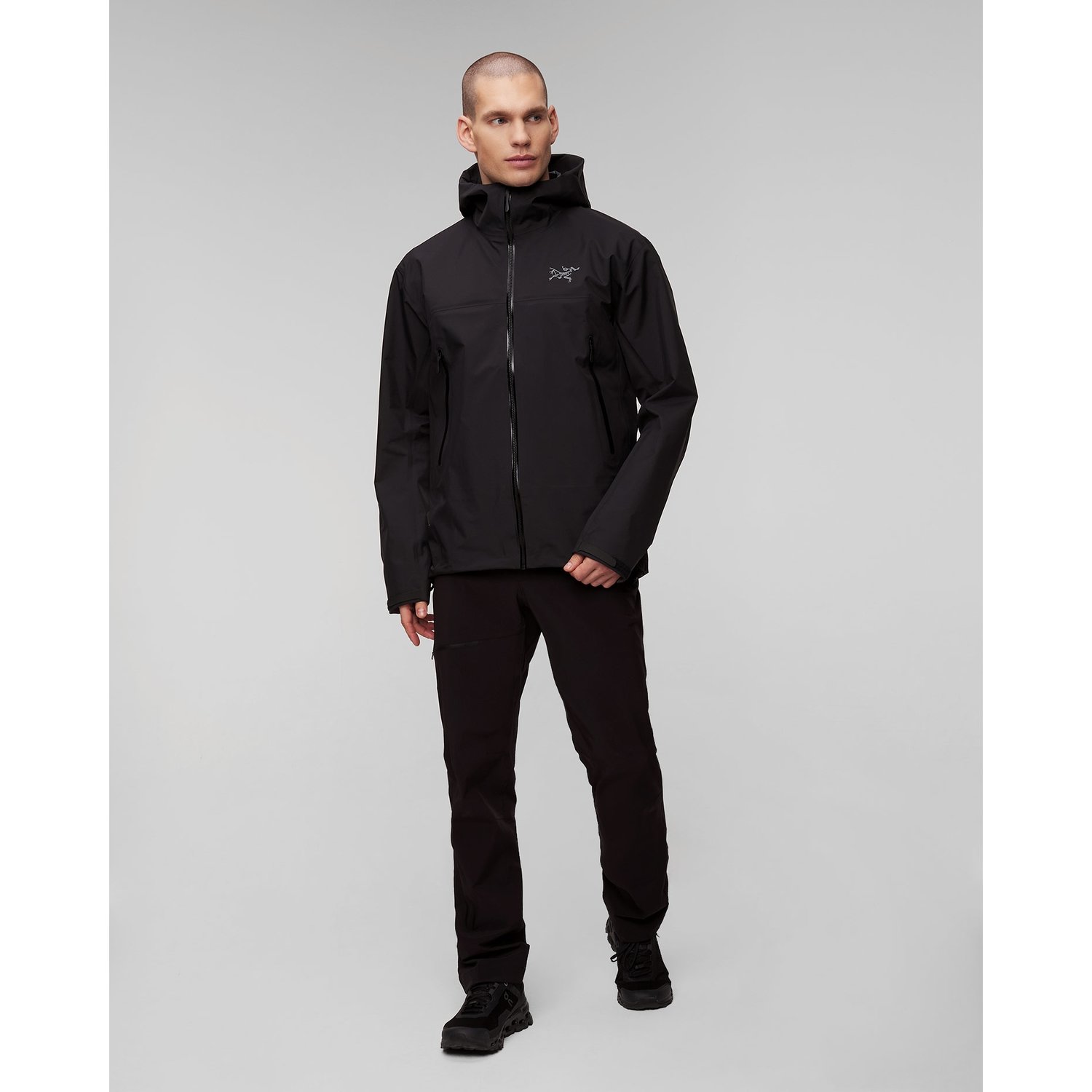 Czarna Kurtka Hardshellowa Męska Arcteryx Beta Jacket M