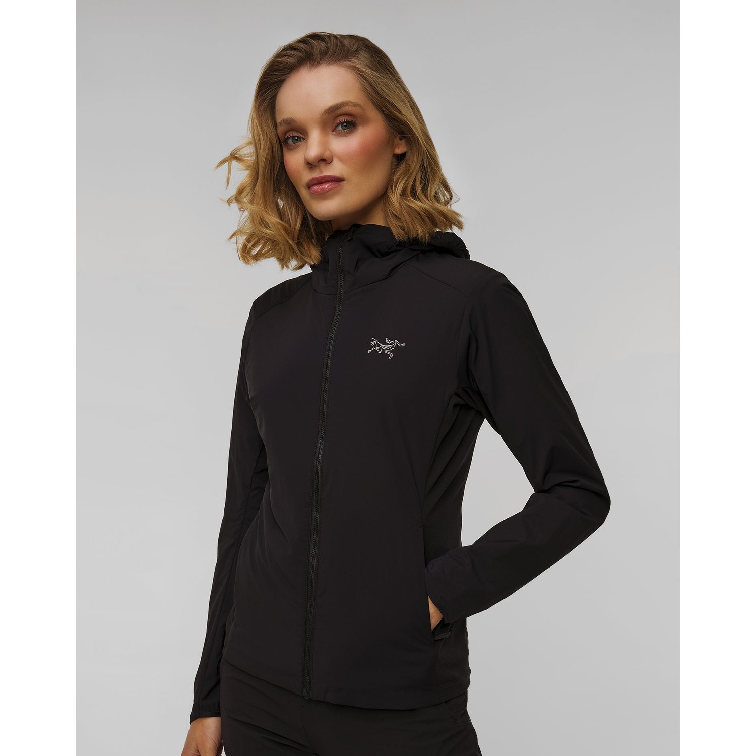 Bluza Ocieplana Damska Arcteryx Atom Sl Hoody W Czarna