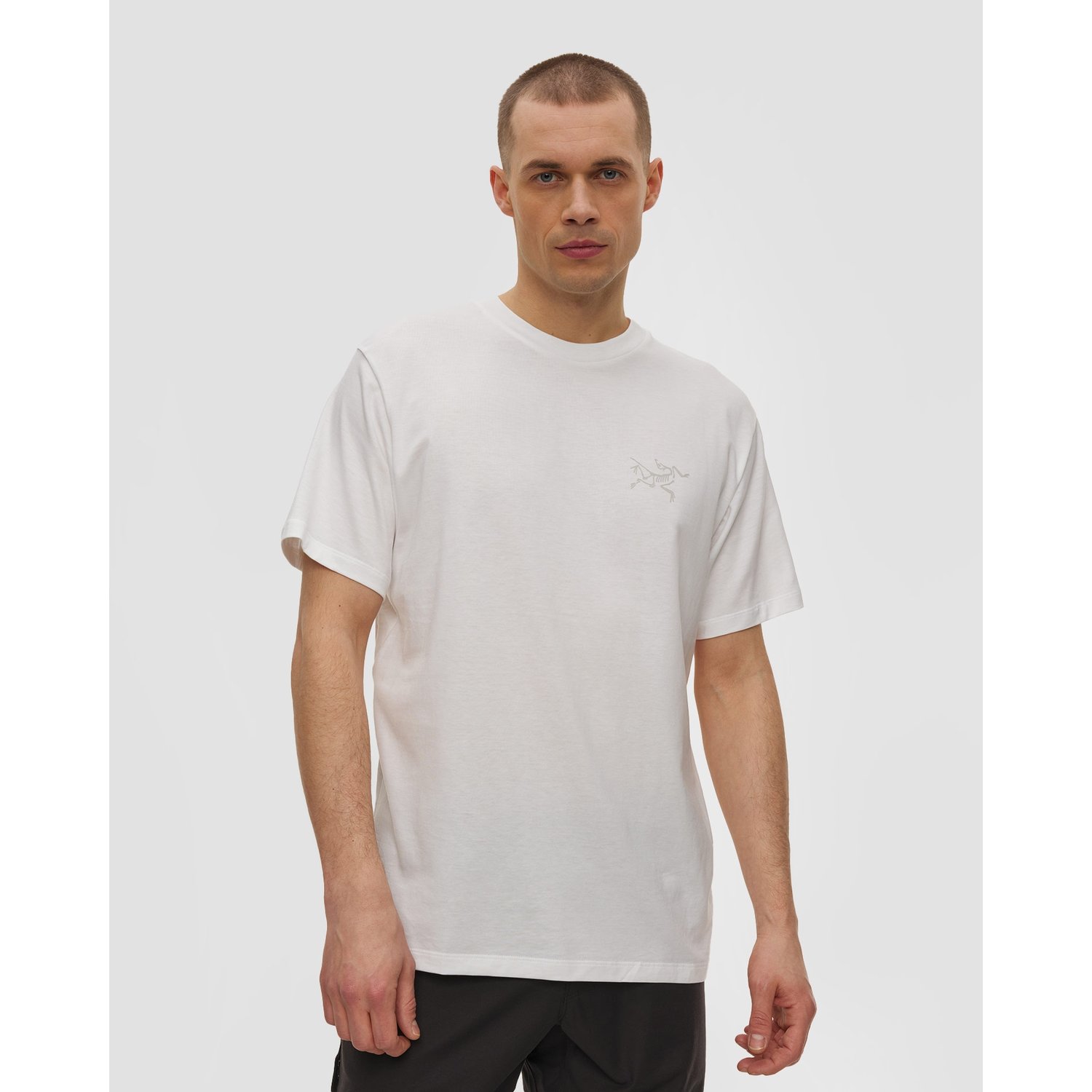 T-shirt Męski Arcteryx Kragg Sl Cotton Ss M Biały