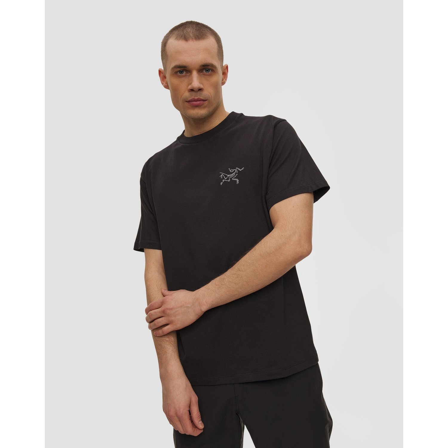 T-shirt Męski Arcteryx Kragg Sl Cotton Ss M Czarny