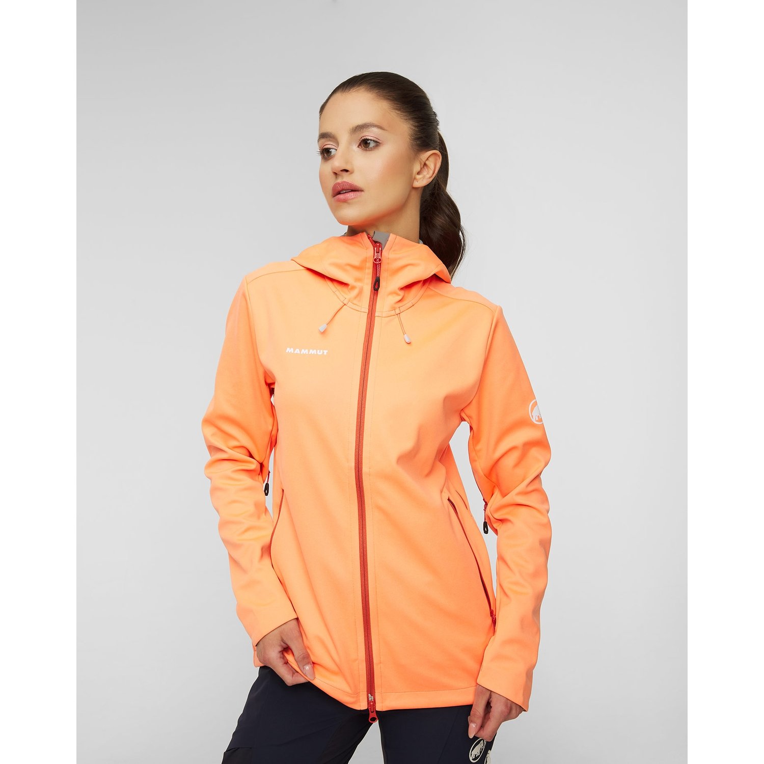Kurtka Softshellowa Damska Mammut Ultimate Vii So Hooded