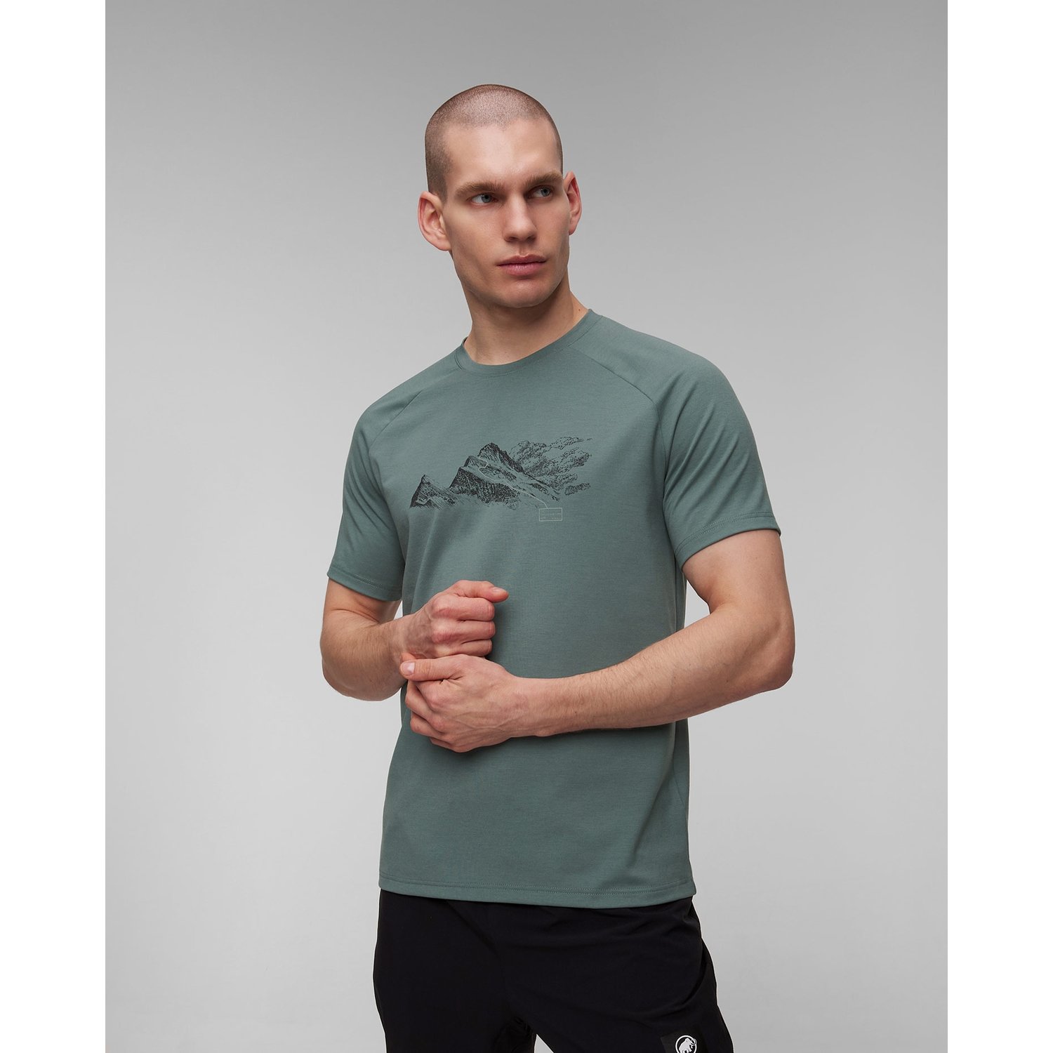 T-shirt Męski Mammut Mountain