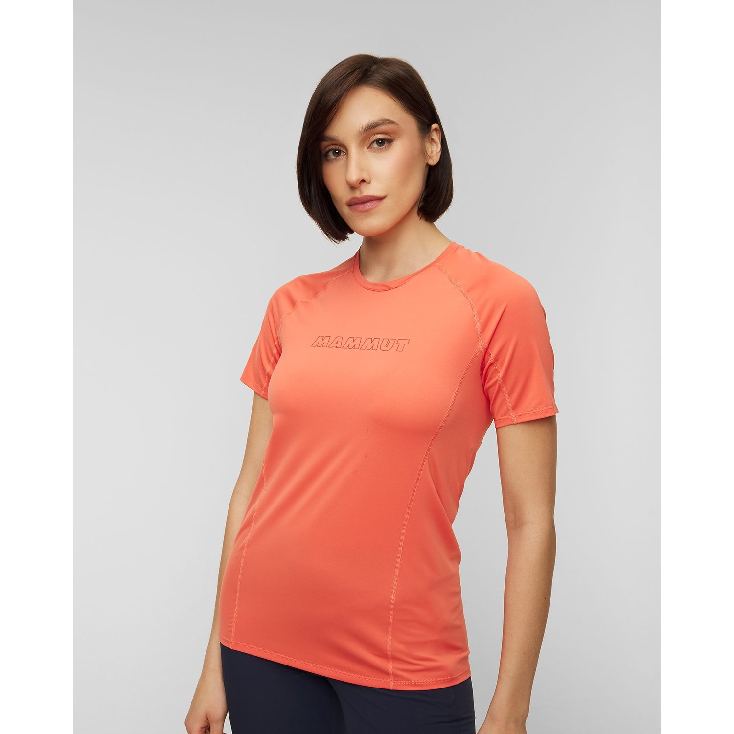 T-shirt Damski Mammut Selun Fl Logo