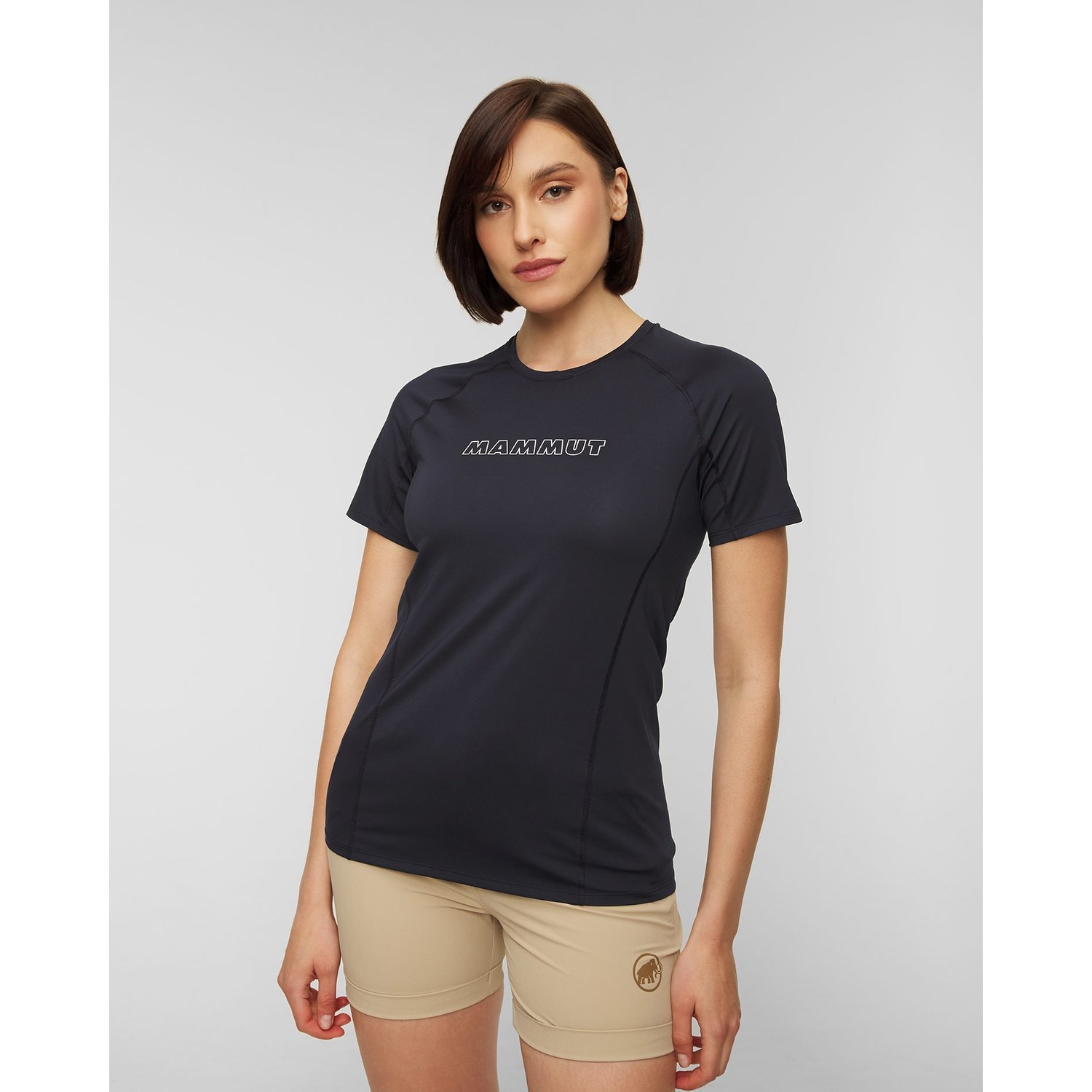 T-shirt Damski Mammut Selun Fl Logo