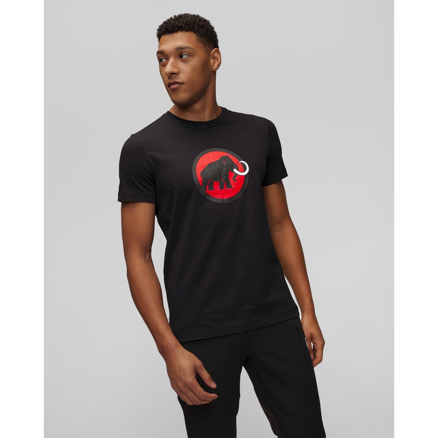 T-shirt Męski Mammut Core Czarny