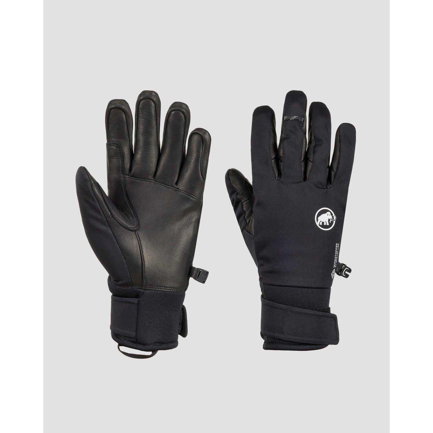 Rękawiczki Skitourowe Mammut Astro Guide So Glove Czarne