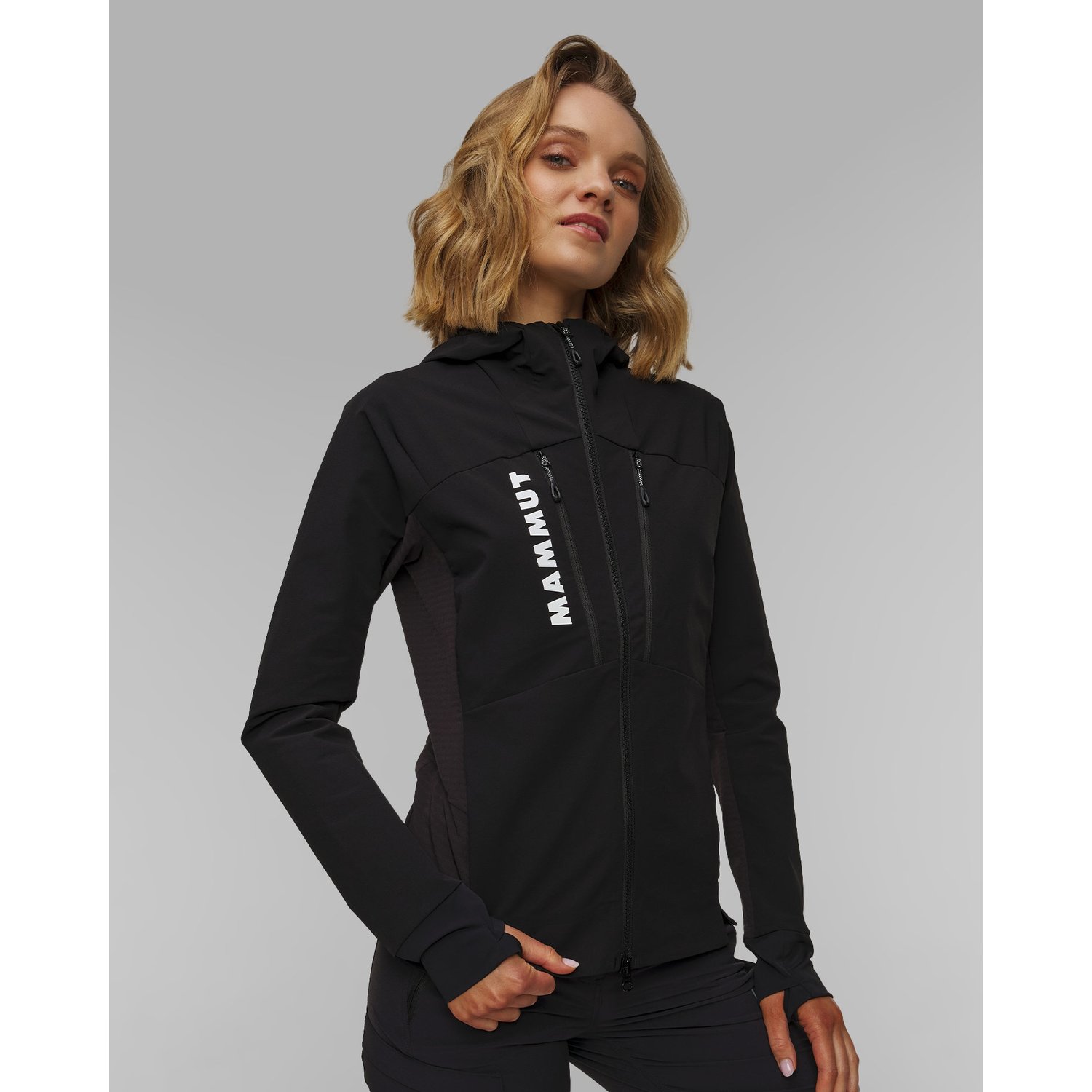Kurtka Softshellowa Damska Mammut Aenergy So Hybrid Hooded
