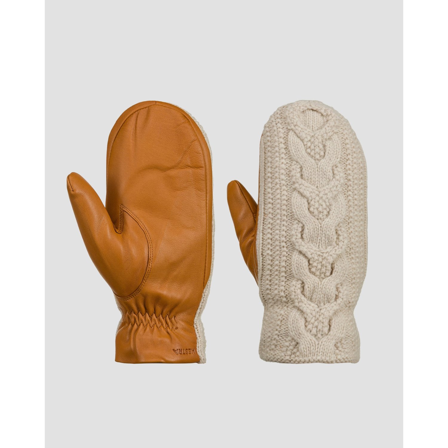 Rękawiczki Skórzane Damskie Hestra Elle Mitt