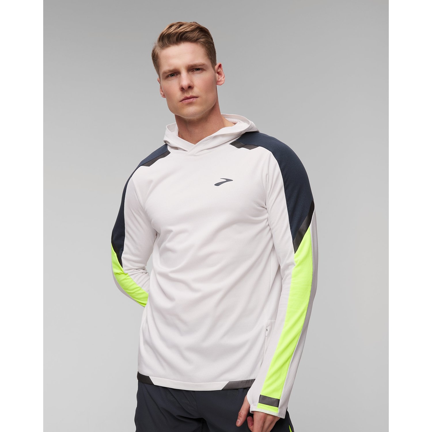 Bluza Biegowa Męska Brooks Run Visible