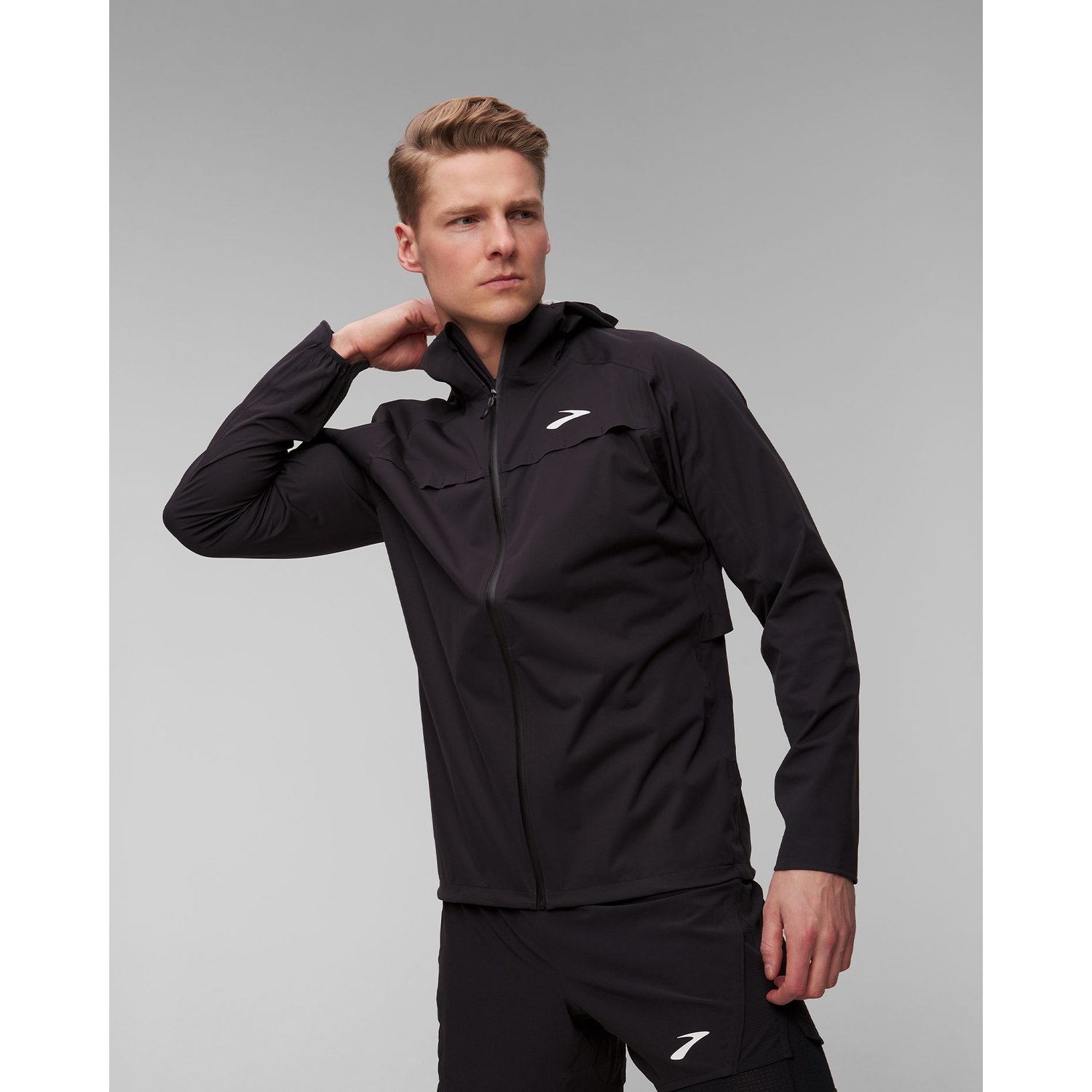 Biegowa Kurtka Przeciwdeszczowa Męska Brooks High Point Waterproof Jacket