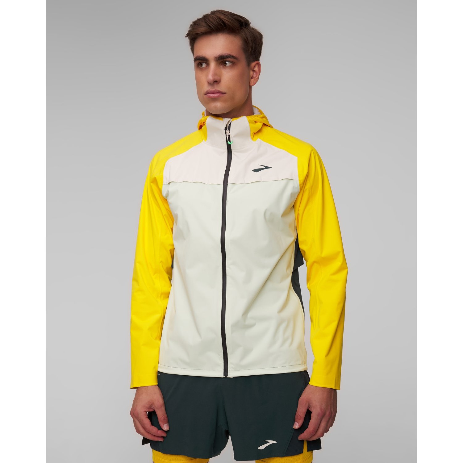 Biegowa Kurtka Przeciwdeszczowa Męska Brooks High Point Waterproof Jacket