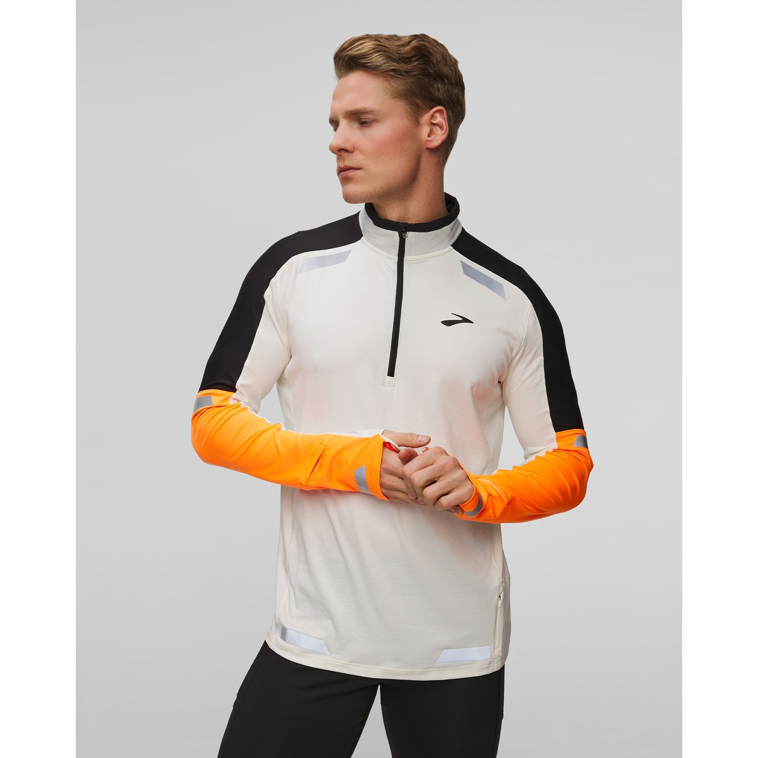 Koszulka Na Zamek Męska Brooks Run Visible 1/2 Zip 2.0