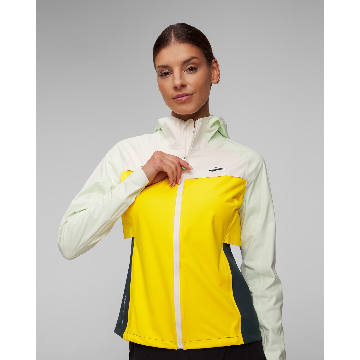 Biegowa Kurtka Przeciwdeszczowa Damska Brooks High Point Waterproof Jacket