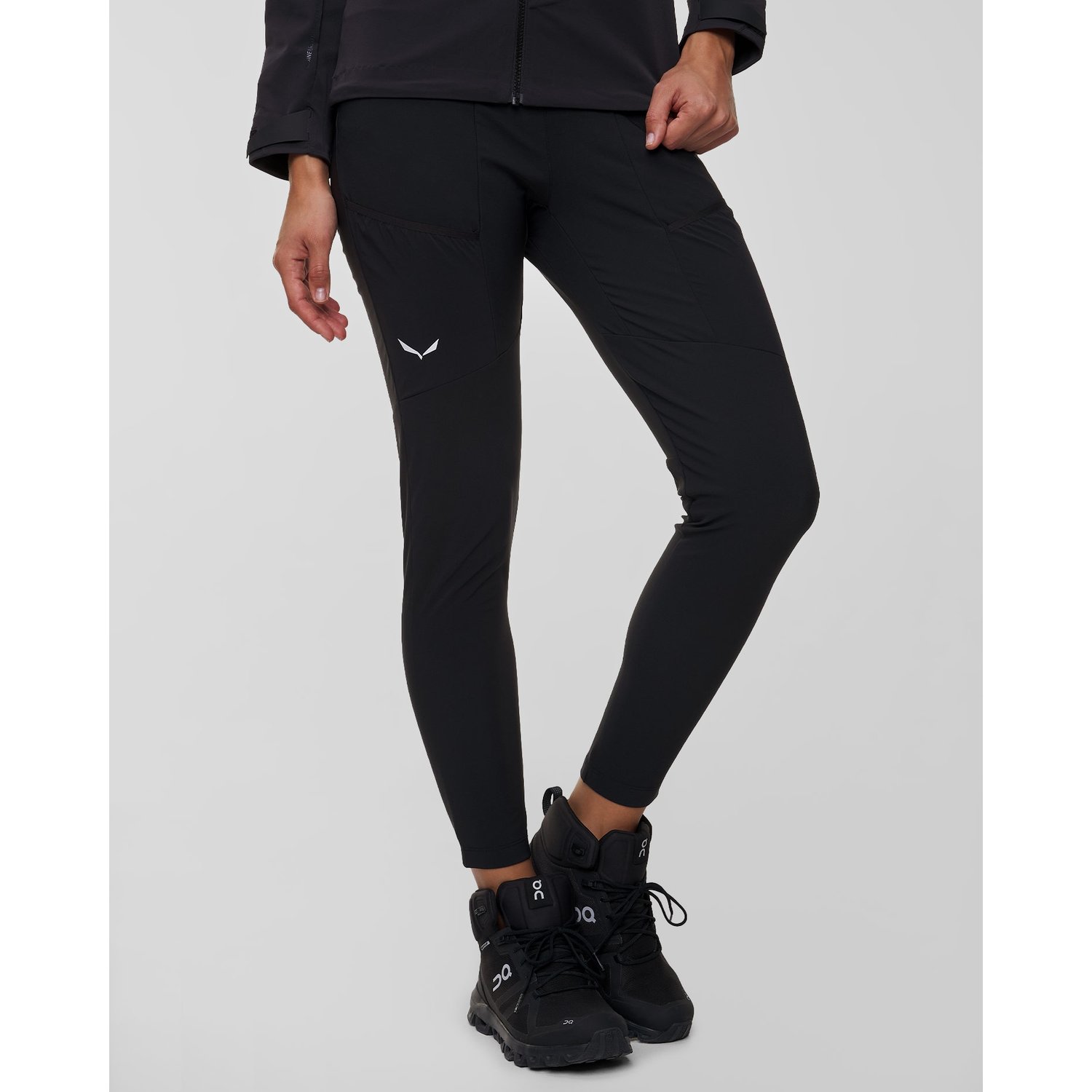 Leginsy Trekkingowe Damskie Salewa Puez Warm Durastretch®