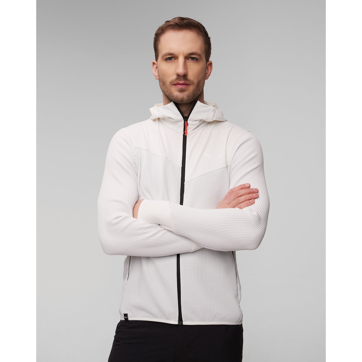 Bluza Techniczna Męska Salewa Puez Waffle Polarlite® Hybrid
