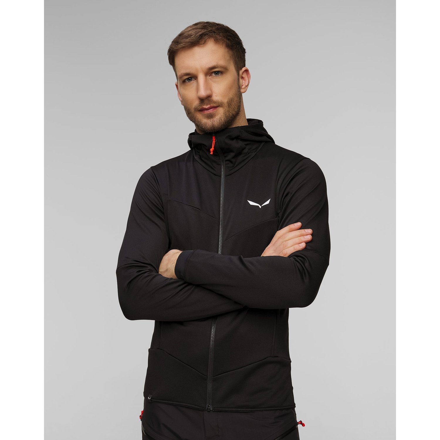 Bluza Trekkingowa Męska Z Kapturem Salewa Sella Crevasse
