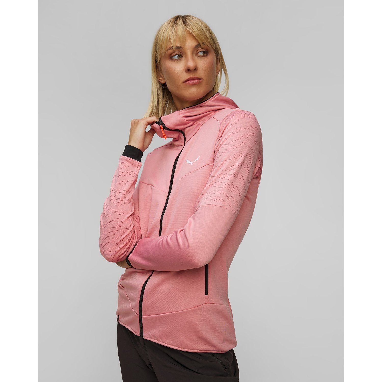 Bluza Trekkingowa Damska Z Kapturem Salewa Sella Crevasse