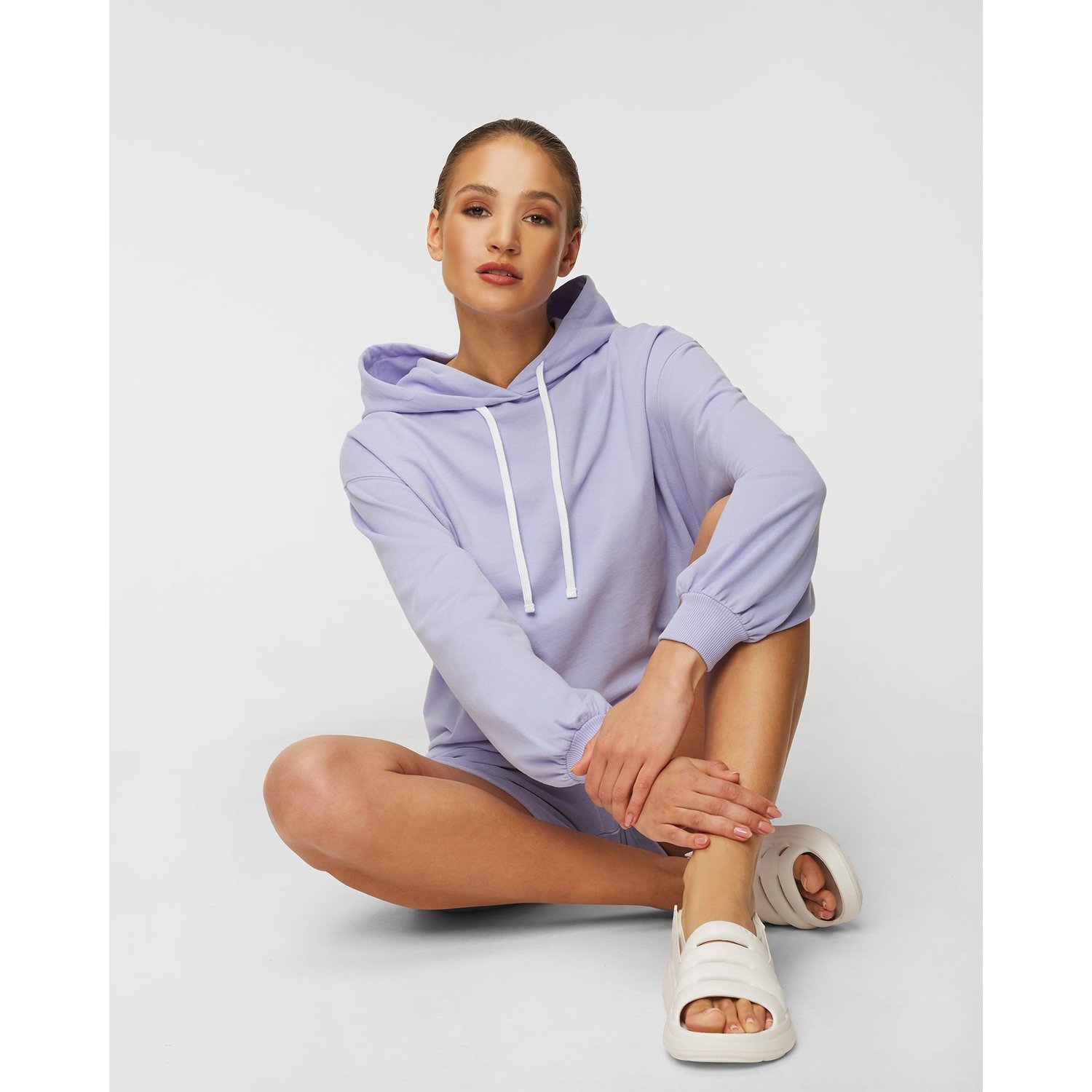 Bluza Z Kapturem Juvia Summer Fleece Oversized