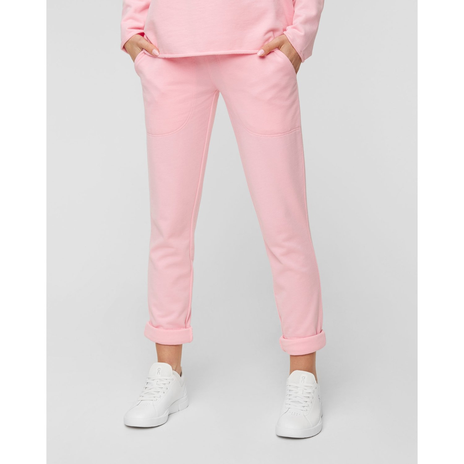 Spodnie Juvia Fleece Trousers Turn-up