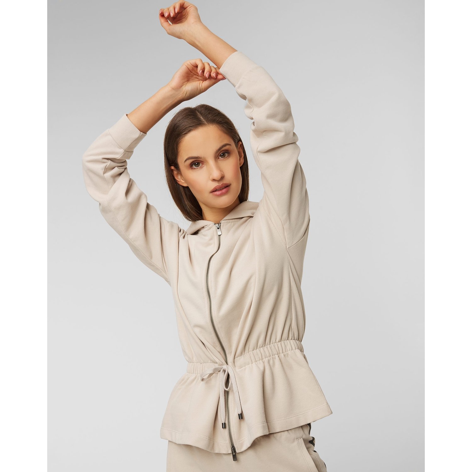 Kurtka Juvia Fleece Jacket With Hood And Tunnel