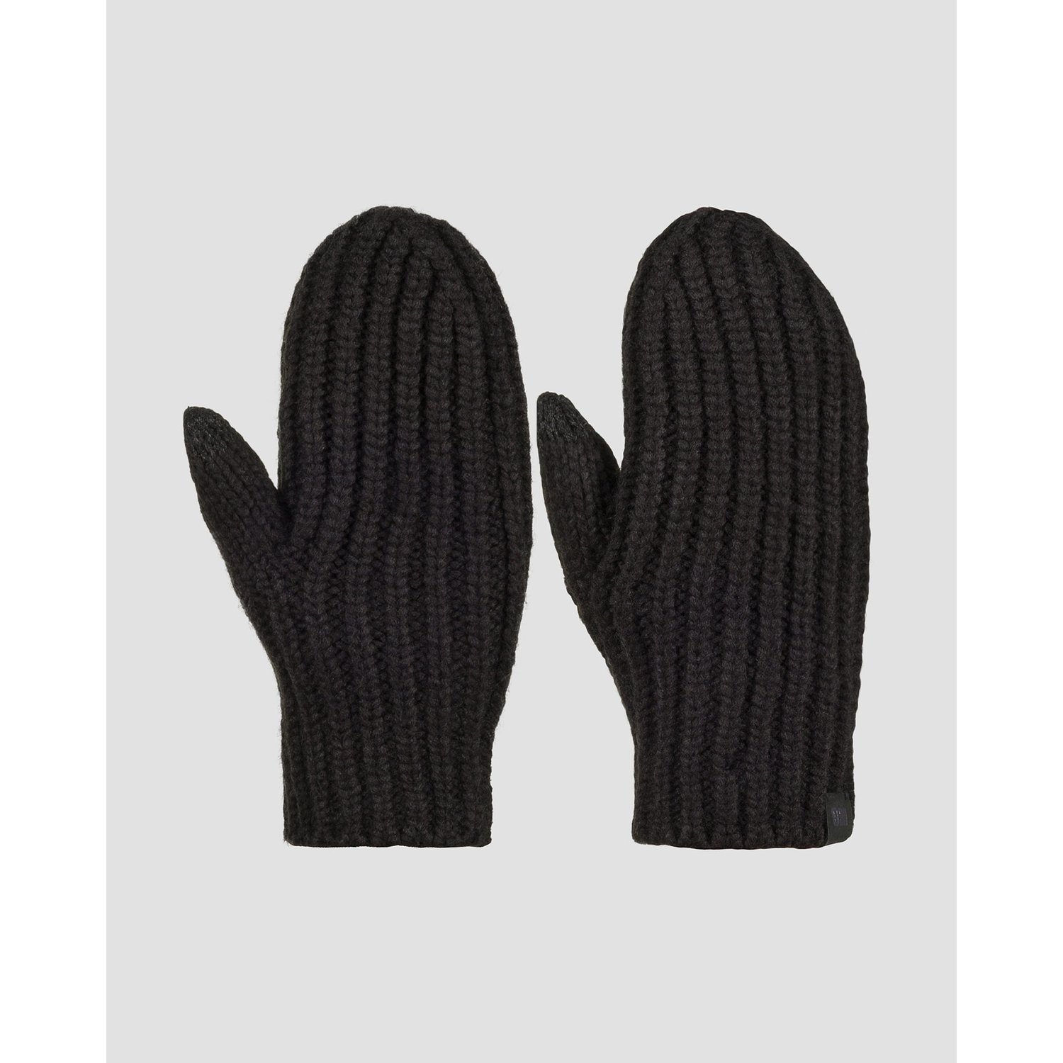 Rękawiczki Damskie Ugg Chunky Rib Mitten Czarne