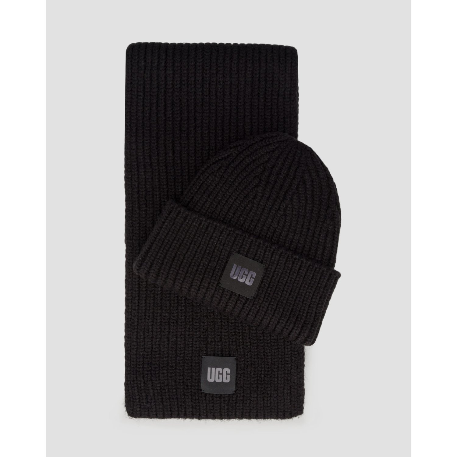 Zestaw Czapka I Szalik Ugg Chunky Rib Knit Set