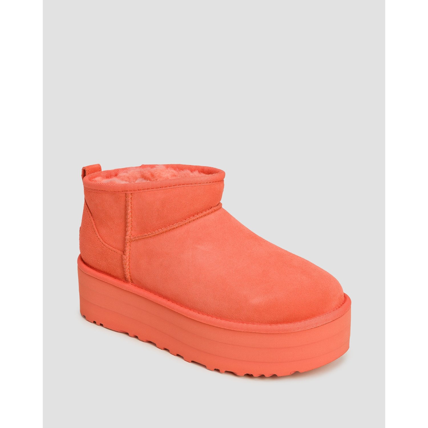 Buty Na Platformie Z Owczej Skóry Ugg Classic Ultra Mini Platform
