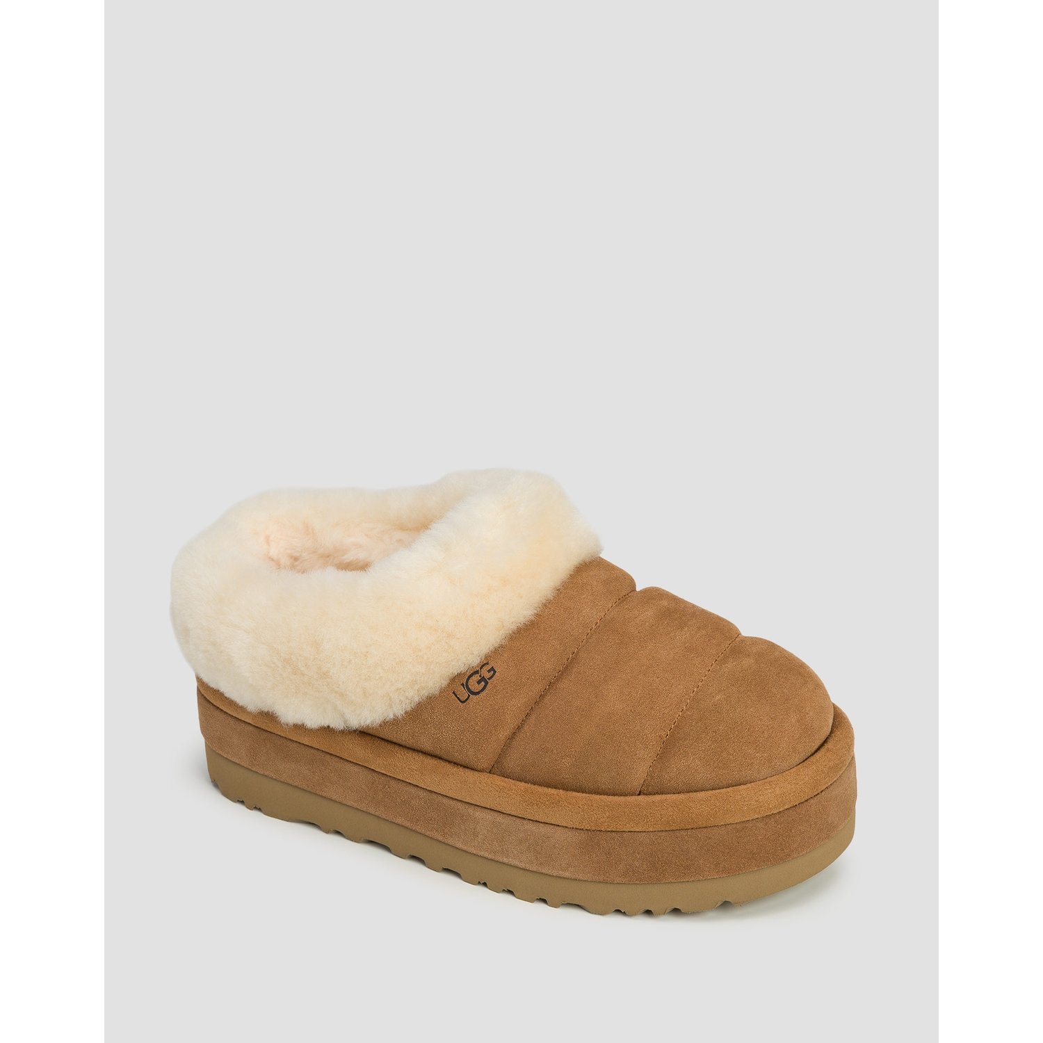 Kapcie Damskie Ugg Tazzlita Brązowe