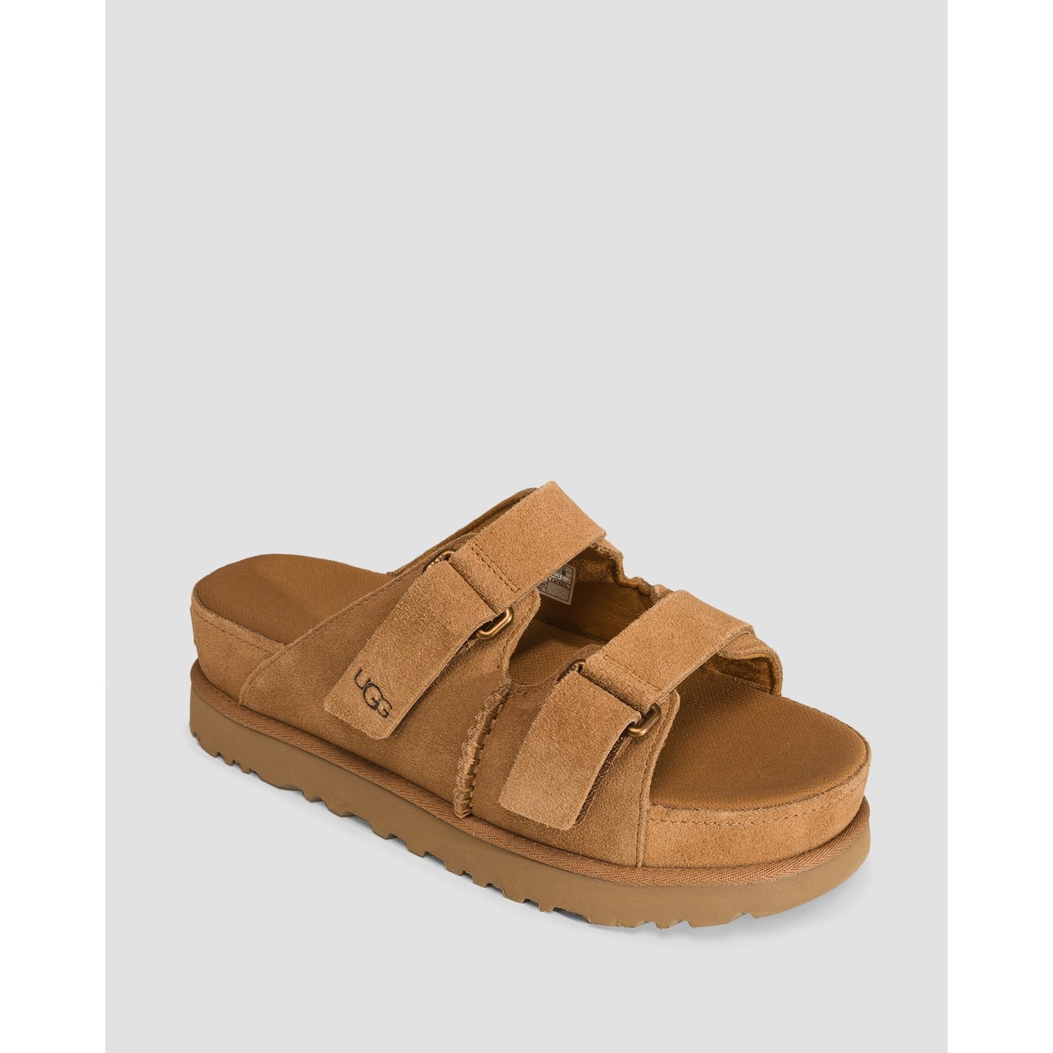 Buty Skórzane Na Platformie Damskie Ugg Goldenstar Hi Slide