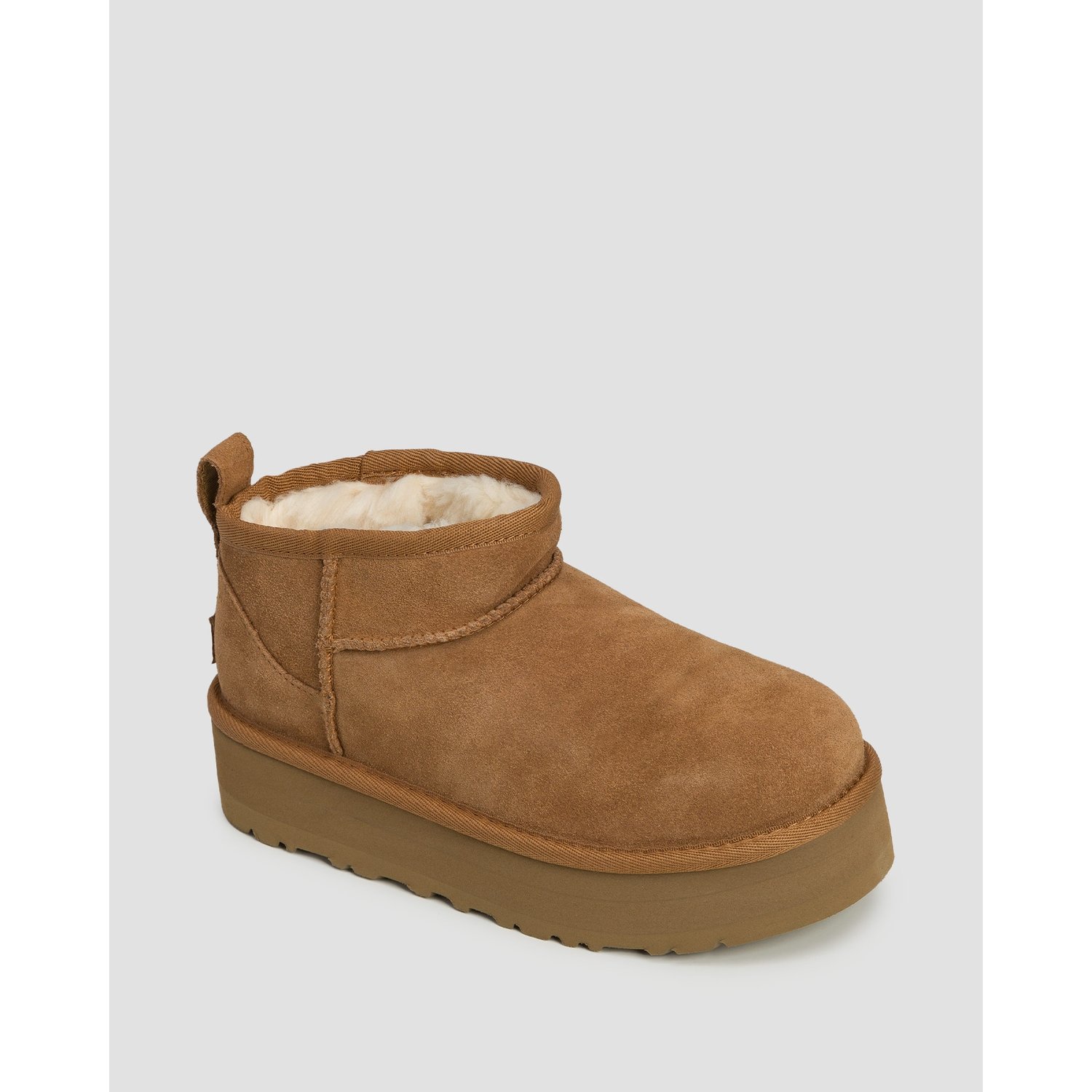 Buty Dziecięce Ugg Classic Ultra Mini Platform Brązowe