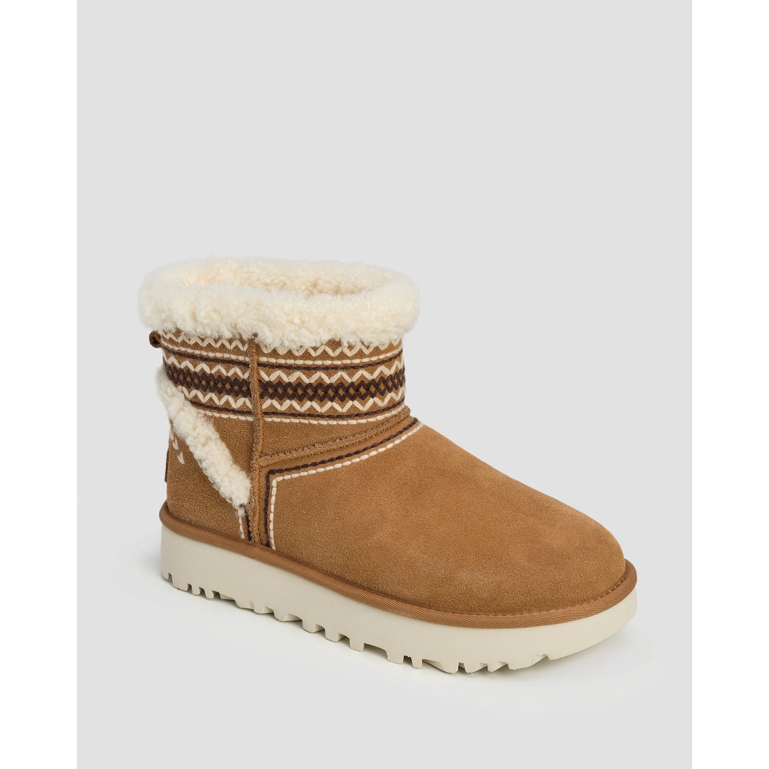 Buty Damskie Ugg Classic Mini Atherson Brązowe