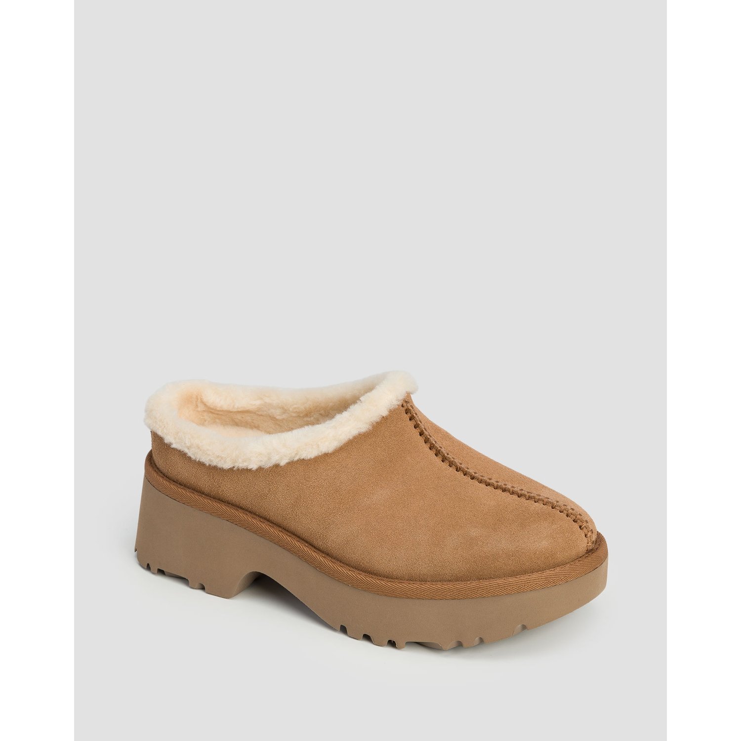 Buty Damskie Ugg Neheights Cozy Clog Brązowe