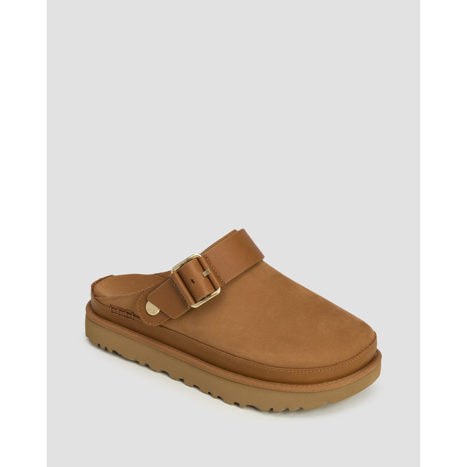 Buty Wsuwane Damskie Ugg Goldenstar Villa Clog Brązowe