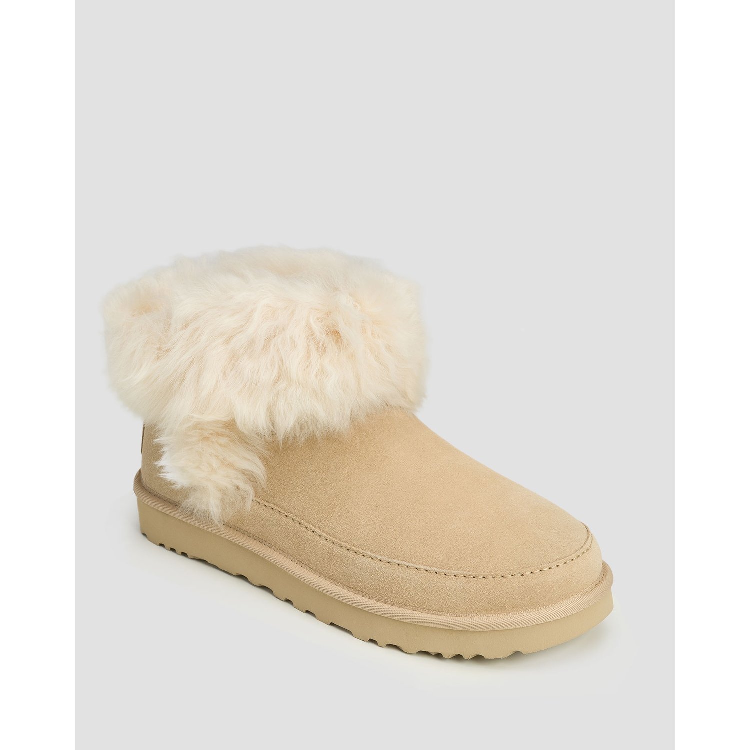 Buty Damskie Ugg Classic Ultra Mini Chalet Beżowe