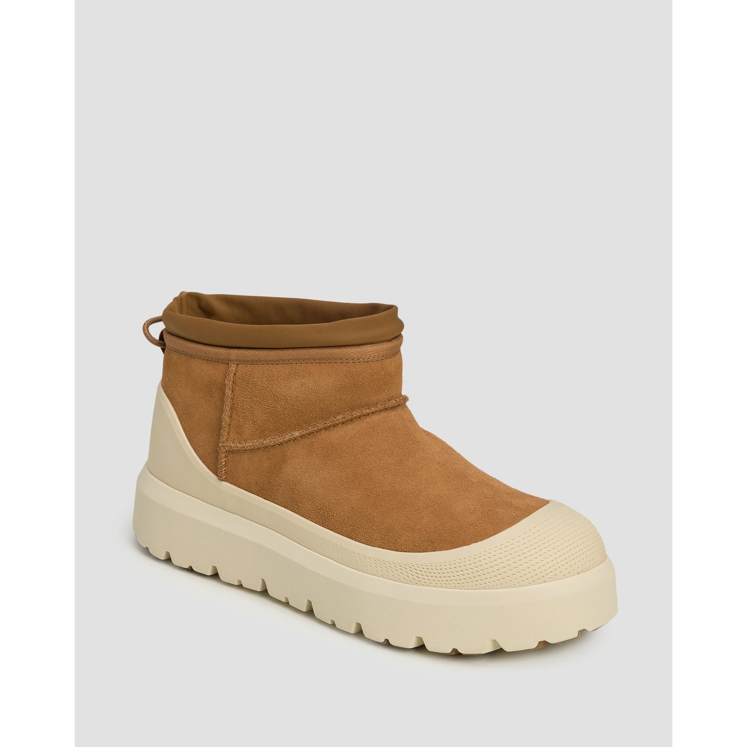 Botki Męskie Ugg Classic Ultra Mini Weather Hybrid Brązowe