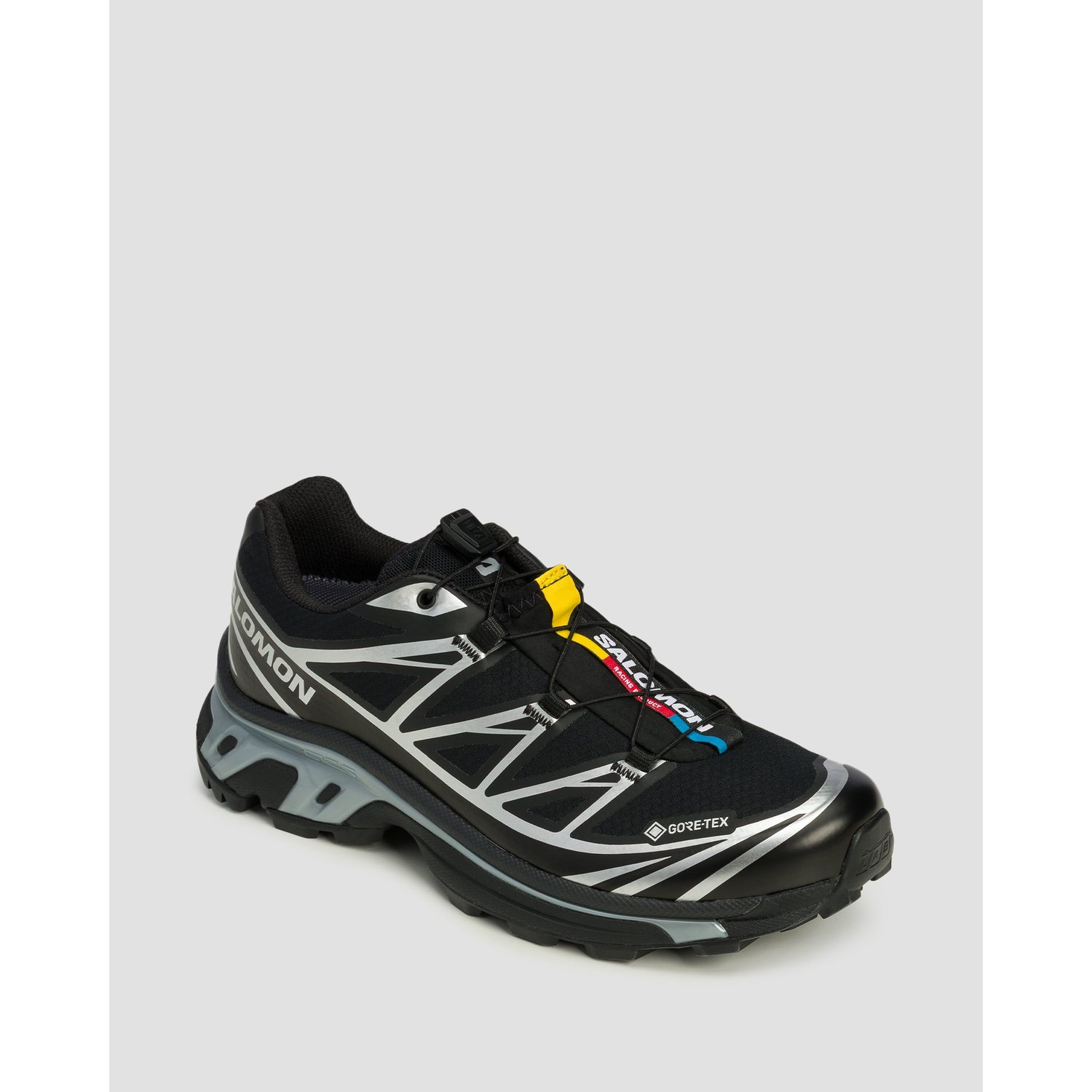 Buty Trailowe Unisex Salomon Xt-6 Gtx Czarno-srebrne