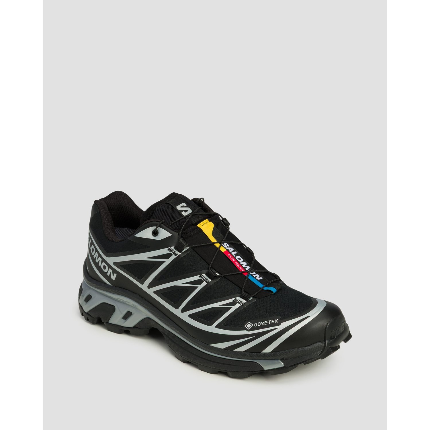 Buty Trailowe Unisex Salomon Xt-6 Gtx Czarno-srebrne