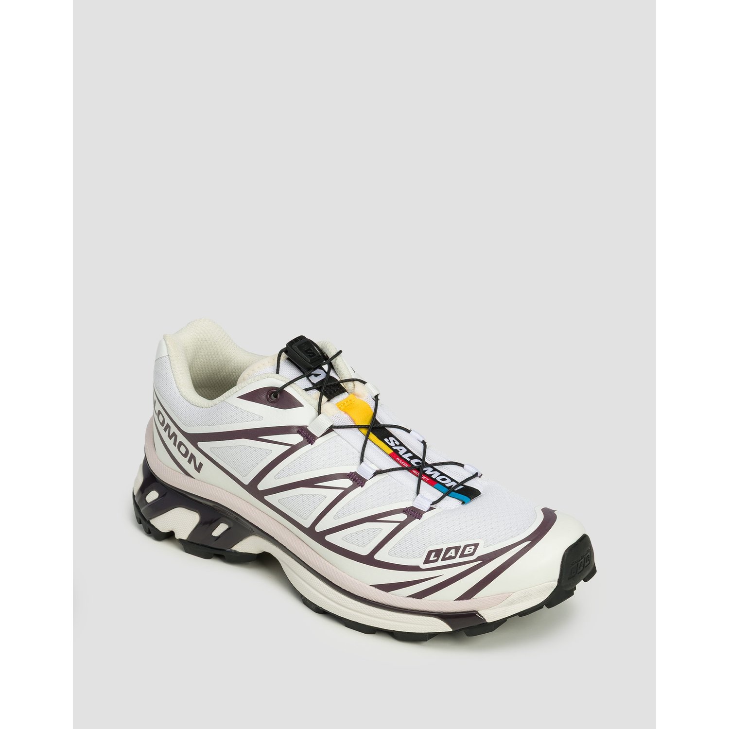 Buty Trailowe Unisex Salomon Xt-6 Biało-beżowe