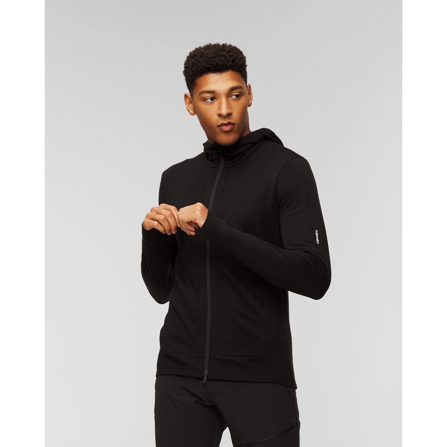 Bluza Icebreaker Quantuiii Ls Zip Hood