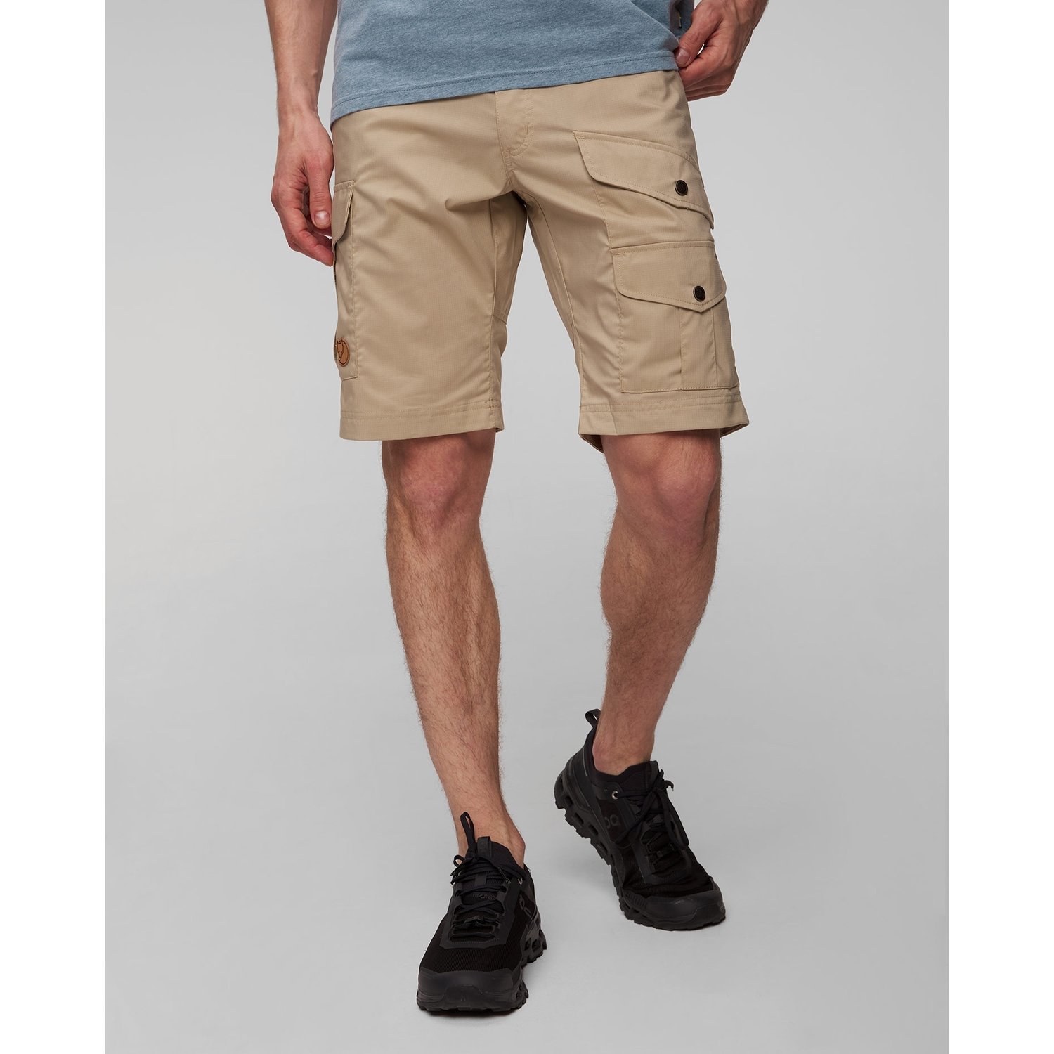 Beżowe Spodenki Trekkingowe Męskie Fjallraven Vidda Pro Lite Shorts M