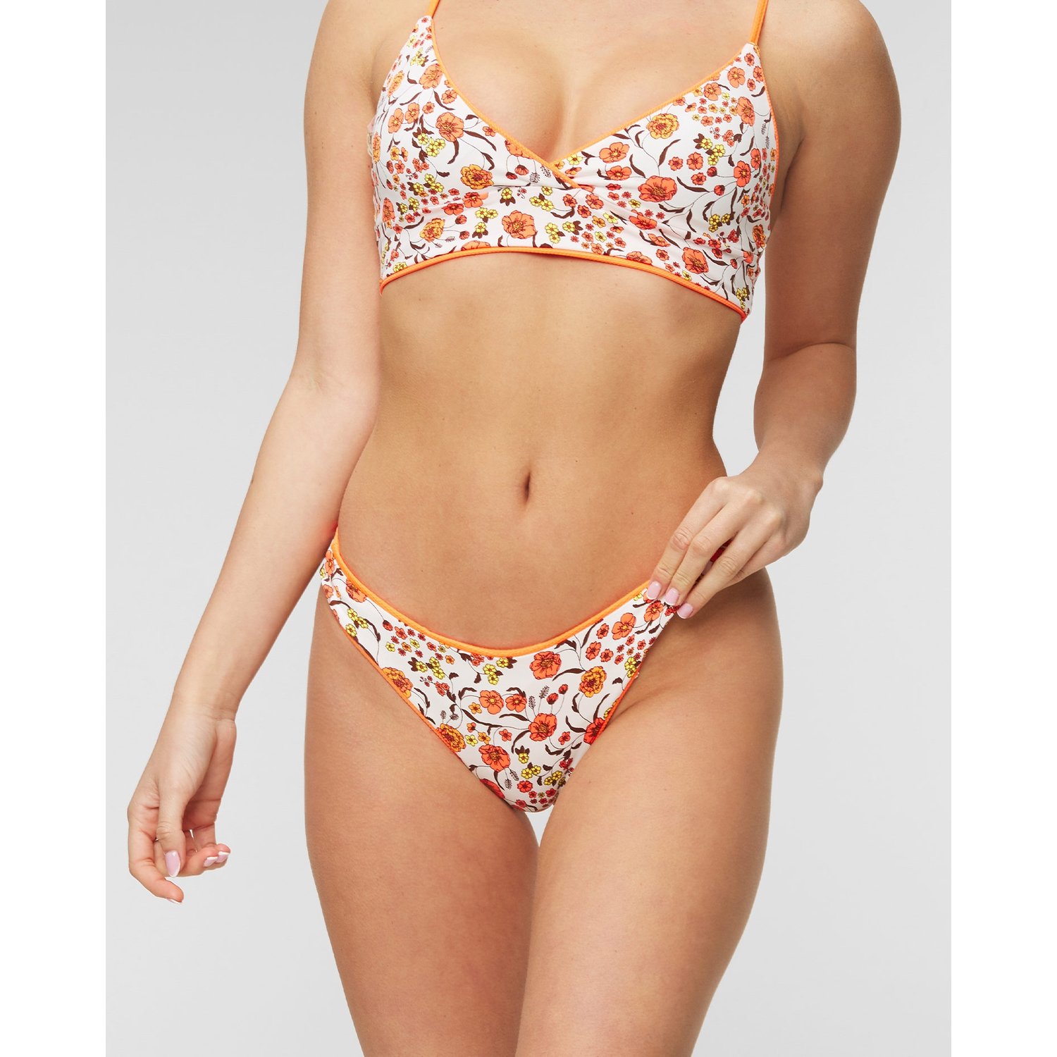 Dwustronny Strój Kąpielowy Dół Maaji Orange Poppy Sublimity