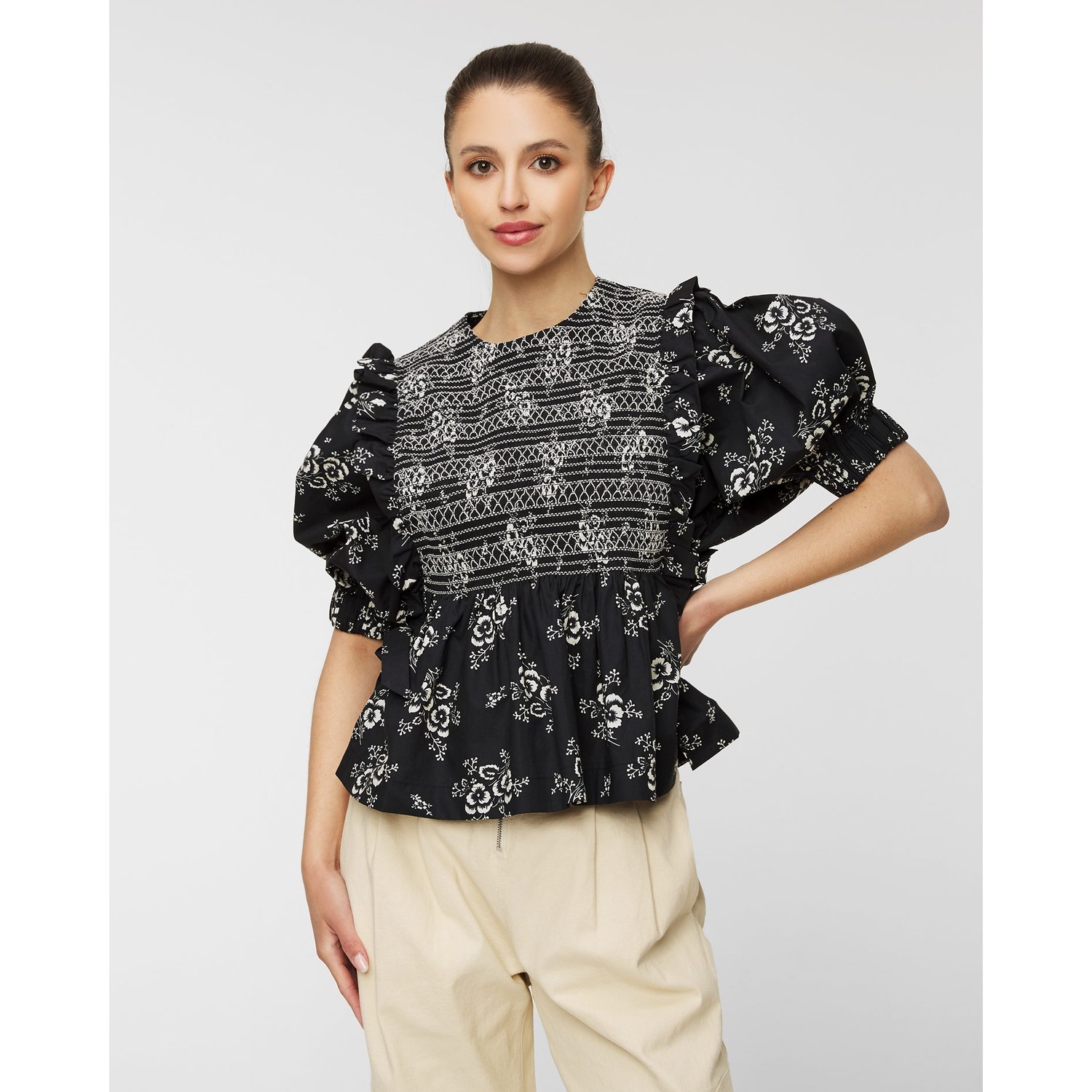 Top Sea Ny Alessia Smocked